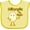 Banana, variant on Inktastic Allergic to Eggs Boys or Girls Baby Bib