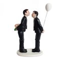 thumbnail image 4 of Resin Figurine Cake Topper Romance Couple Wedding Cake Topper Gay Wedding Gift, 4 of 6
