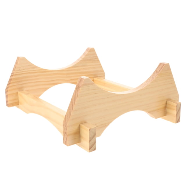 GOOHOCHY Soporte de repuesto para barril de roble añejado - Soporte para cubo de cerveza de 5 l - Soporte para jarra de bebidas - Base de madera para jarras de agua de un galón - Exhibidor para barra