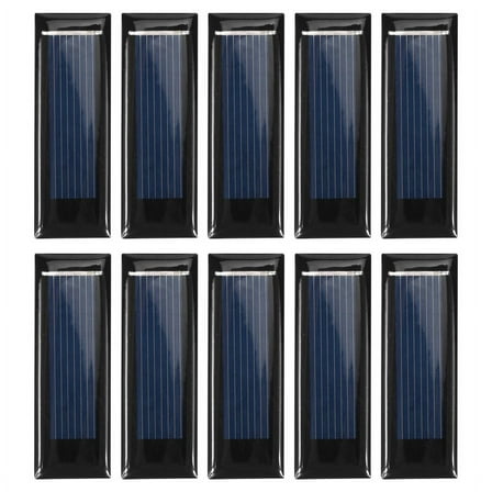 HOT 10Pcs Mini Solar Panel HOT 0.5V 100mA Cells Photovoltaic panels Module Sun Power battery charger DIY 53*18*2.5mm