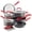 Red, variant on Rachael Ray Create Delicious Hard-Anodized Aluminum Nonstick Cookware Set, 11-Piece, Red Handles