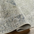 thumbnail image 4 of Livabliss Washable Rugs for Living Room, 7x9 Lillian Traditional Gray Area Rug, Bedroom Dining Room Home Decor Stain Resistant Carpet (6'7" x 9'), 4 of 9