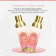 thumbnail image 5 of 6oz Room Spray Brooklyn Fragrance Co - Arches - Ombre Peony and Prosecco, 5 of 7