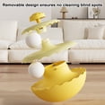 thumbnail image 4 of Jouet pour Chat à Support Inversé avec Balle en Peluche à Ressort, Jouet pour Animal, Base Lestée, Rotation Fluide à 360 Degrés, Jouet d'Activité pour Chat d'Intérieur, 4 of 8