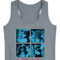 thumbnail image 3 of Gremlins 2 The New Batch - Stout, Dapper, Grim, & Artsy - Women's Racerback Tank Top, 3 of 5