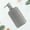 Gray, variant on HOONGKAI Natural Marble Soap Dispenser, Modern Minimalist Design, 8oz Capacity, Stainless Steel Pump, Easy to Clean & Refill for Bathroom & Kitchen