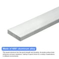 thumbnail image 3 of Uxcell Square Aluminum Flat Bar, 5/8" Thick 2" Width 10" Length Square Aluminum Bar For Industrial Building, 3 of 5