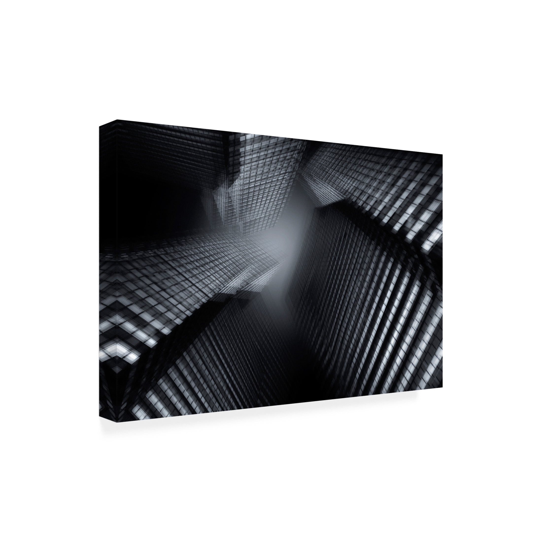 Canvas Wall Art - Arro  'Looking Up' Wall Art for Living Room, Bedroom, or Office D?cor by Trademark Fine Art - 19 x 12 Inches
