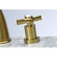 thumbnail image 6 of Kingston Brass Widespread Bathroom Faucets With Brushed Brass Finish KS2967ZX, 6 of 7