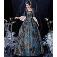 thumbnail image 5 of KEMAO Rococo Baroque Marie Antoinette Dresses 18th Century Renaissance Costumes Historical Period Dress Ball Gown, 5 of 5