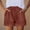 #0084-Coffee, variant on Womens Drawstring Loose Pants, Solid Linen Blend Wide Leg Trousers, Casual Beach Long Bottoms with Pockets Gift