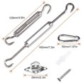 thumbnail image 3 of Stainless Steel Awning Mounting Kit - For Triangular & Square Awnings (Incl. 24 Parts), 3 of 5