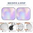 thumbnail image 6 of Gaeub Fish Scale1 Foldable Auto Sun Blocker Visor, Sunshade for Car Front Window, Keeps Your Vehicle Cool - Large, 6 of 7