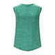 thumbnail image 4 of Tops de otoño para mujer,Blusa de lentejuelas para mujer, manga corta, cuello redondo, poliéster, informal, holgada, para uso diario, sopatenor, 4 of 8