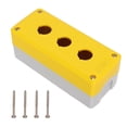 thumbnail image 3 of Button Switch Station Box, Push Button Box Waterproof  Easy To Install 3 Holes  For Electrical Equipments, 3 of 8