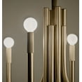 thumbnail image 6 of 52553CPZ Kichler Lighting Odensa - 8 Light Chandelier-22.75 Inches Tall and 21 Inches Wide-Champagne Bronze Finish, 6 of 7