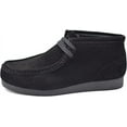 thumbnail image 2 of NEKTA /ke'nekt/ Kingston Suede Chukka Boots for Men - Men's High-Top Casual Boots Black Suede 11, 2 of 5