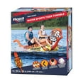 thumbnail image 6 of Open Box AquaPro 96" Heavy Duty Nylon Tiger Water Towable 2 Person Rider,Orange, 6 of 7