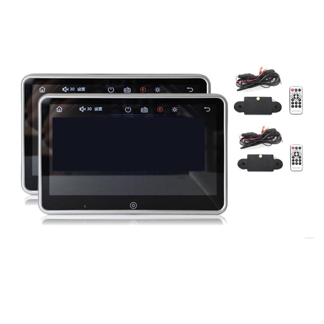 10 Inch Ultra-thin Car Headrest Monitor MP5 Player Link FM HD 1080P Video Screen With USB/SD Multimedia Player ,Widely Used