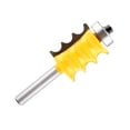 thumbnail image 6 of Triple Bead & Flute Furniture Molding Router Bit Set - 1/2" 1/4" Shank 0.25inch, 6 of 7