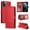 Red, variant on Dteck Wallet Case For iPhone 11 Pro Max, Shockproof Flip Folio Leather with Credit Card Slots Kickstand Phone Case Cover,For iPhone 11 Pro Max,Red