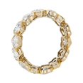 thumbnail image 2 of 2.00 Ct Heart Cut Natural Diamond Unique Eternity Band for Anniversary Solid 18K Yellow Gold Size 4, 2 of 7