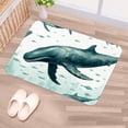 thumbnail image 5 of Whale Polyester Non-Slip Office Chair Mat Bath Rugs Floor Rugs Machine Washable, 5 of 6