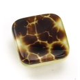 thumbnail image 1 of 1.38 in. Square Knob - Medium Tortoise, 1 of 1