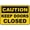 Warning Sign 3, variant on Keep Doors Closed Sign - 8"x12" Vintage Metal Warning Sign for Home Farm Bar Coffee Shop Club, Office, Building, Temperature Control, Security