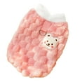 thumbnail image 4 of Dog Sweaters for Small Dogs, Cute Dog Clothes Classic Warm Pet Sweaters with Harness Hole for Dogs Girls Boys Sweatshirt,Pink,XXL, 4 of 6