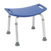 Drive Medical Bathroom Safety Shower Tub Bench Chair, Blue