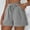 Gray, variant on Comfy Shorts For Women Sevevn Women's Solid Color Casual Drawstring Sports Shorts With Pocket Womens Shorts Dressy Casual