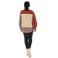 thumbnail image 2 of Shoreline's Cut & Sew Plaid Shirt, 2 of 4
