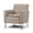 Gray, variant on Simpli Home Warren Accent Chair with Hairpin Legs-Color:Cool Grey