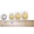 thumbnail image 2 of 14K Gold Miraculous Medal - 2/3 Inch X 3/4 Inch 14K Yellow Gold, 2 of 2