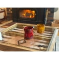 thumbnail image 3 of Rustic Backgammon Coffee Table with removable glass top - 25x25", 3 of 7