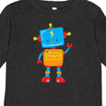 thumbnail image 4 of Inktastic Cute Robot, Colorful Robot, Funny Robot, Robotics Boys or Girls Long Sleeve Toddler T-Shirt, 4 of 5