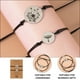 thumbnail image 3 of KAKOWELY 1 juego de pulseras de diente de león ajustables con hilo tejido para el Día de la Madre, 3 of 5