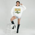 thumbnail image 3 of Women's Gameday Couture White Baylor Bears Oversized Premium Fleece Sweatshirt, 3 of 5