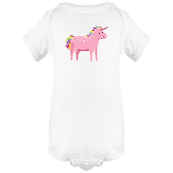 Pink Unicorn Cute Art Bodysuit Infant -Image by Shutterstock, 6 Months