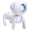 Sky Blue, variant on Dailihome Portable Handheld Fan, Cute Dog Mini Desk Fan, USB Rechargeable Pocket Fan for Travel, 3 Speeds Adjustable Angle, Quiet Personal Fan for Kids, 1pc