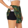 thumbnail image 2 of Haiem Scraper Women's 2 in 1 Running Shorts - Lightweight Athletic Workout Gym Yoga Breathable Sports Shorts Liner with Phone Pockets-Small, 2 of 9