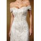 thumbnail image 5 of Vestido Bellabarnetten Kassy Maxi con hombros descubiertos y lentejuelas, 5 of 6