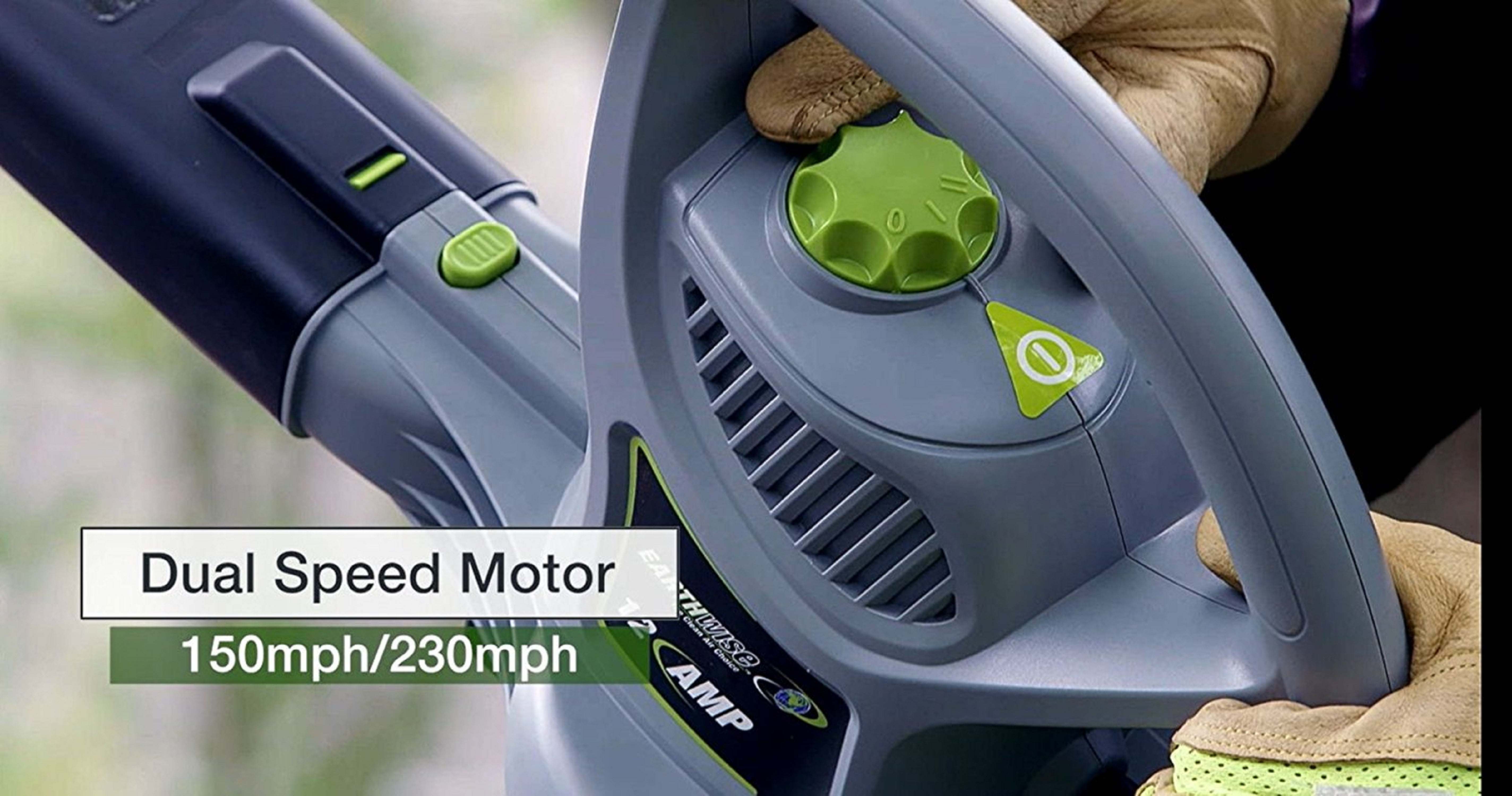 Earthwise BVM22012 12 Amp Corded Electric 3-in-1 Blower, Vacuum, Mulcher