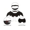 thumbnail image 3 of Dog Bat Costume - Halloween Pet Costume Bat Wings Cosplay Dog Costume Cat Costumes for Party(L,Purple), 3 of 3
