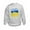 Ash Gray, variant on CafePress - Pray For Ukraine Sweatshirt - Kids Sweatshirt, Youth Crew Neck Sweatshirt