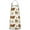 White Highland Cow, variant on Blue Highland Cow Bathtub Starfish Pattern Apron-Garden Aprons for Women with Pockets-Cotton Linen Waterproof Kitchen Cooking Gardening Aprons Adjustable for Kitchen,Cooking,BBQ and Salon 33x27 Inch