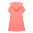 thumbnail image 2 of Wonder Nation Girls Terry Toweling Hooded Zip Swimsuit Coverup Dress with UPF50+, Sizes 4-18, 2 of 3