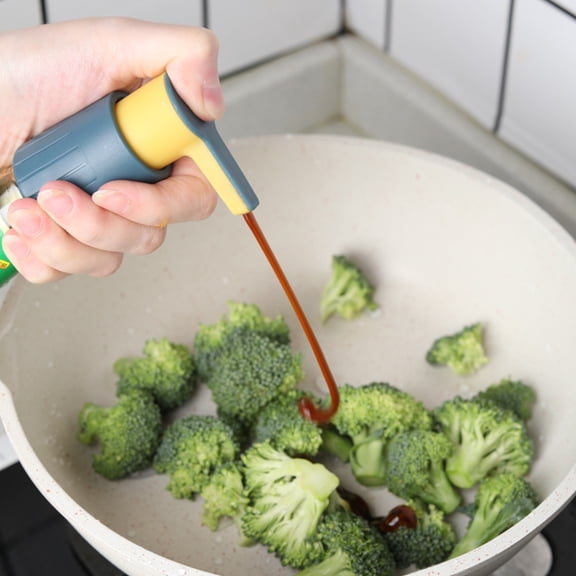 IDEANATEGRATE Oyster Sauce Pump Dispenser Nozzle For Sauce 2Pcs With Automatic Suction And Ergonomic Design