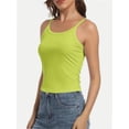thumbnail image 3 of Women's Slim-Fit Strap Camisole Tank Top - Basic Cami Undershirt, 3 of 6